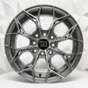RIN 14X5.5 4-100/114.3 R1 SPORT RGW07 MACHINE GUNMETAL ET38 CB73.1 