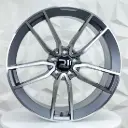 RIN 19X9.5 5-112 R1 SPORT 9371R GUNMETAL MACHINED FACE ET47 CB66.6