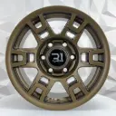 RIN 17X8 6-139.7 R1 SPORT QC615 SATIN BRONZE ET5 CB106.1