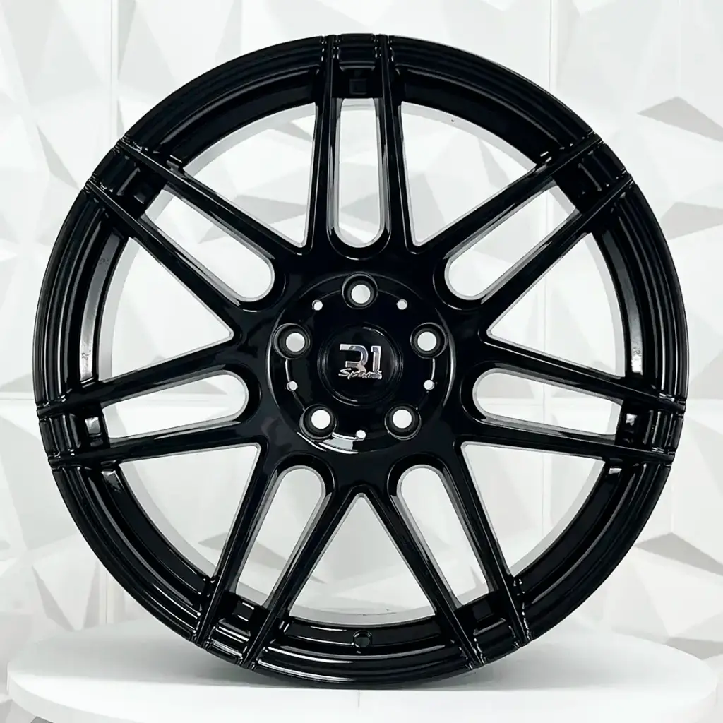 RIN 19X10 5-120 R1 SPORT 9528 GLOSS BLACK ET36 CB74.1