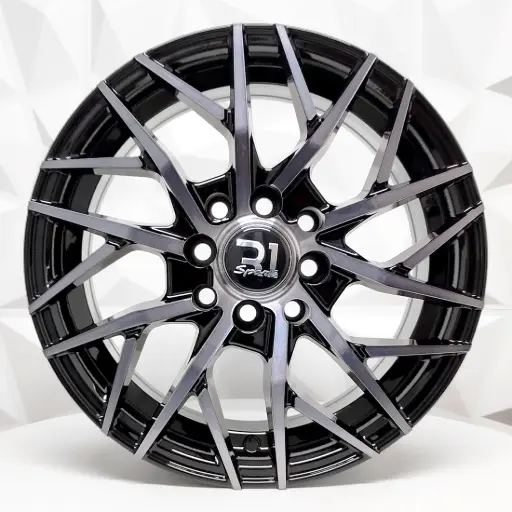 [146620] RIN 14X6 4-100/114.3 R1 SPORT 1049 MACHINE BLACK+BLACK COATING ET20 CB73.1 