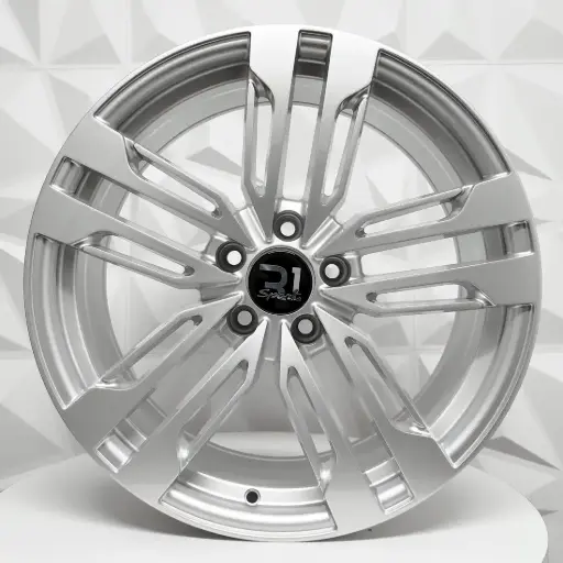 [181528] RIN 18X8 5-112 R1 SPORT DX217 SILVER ET35 CB66.56